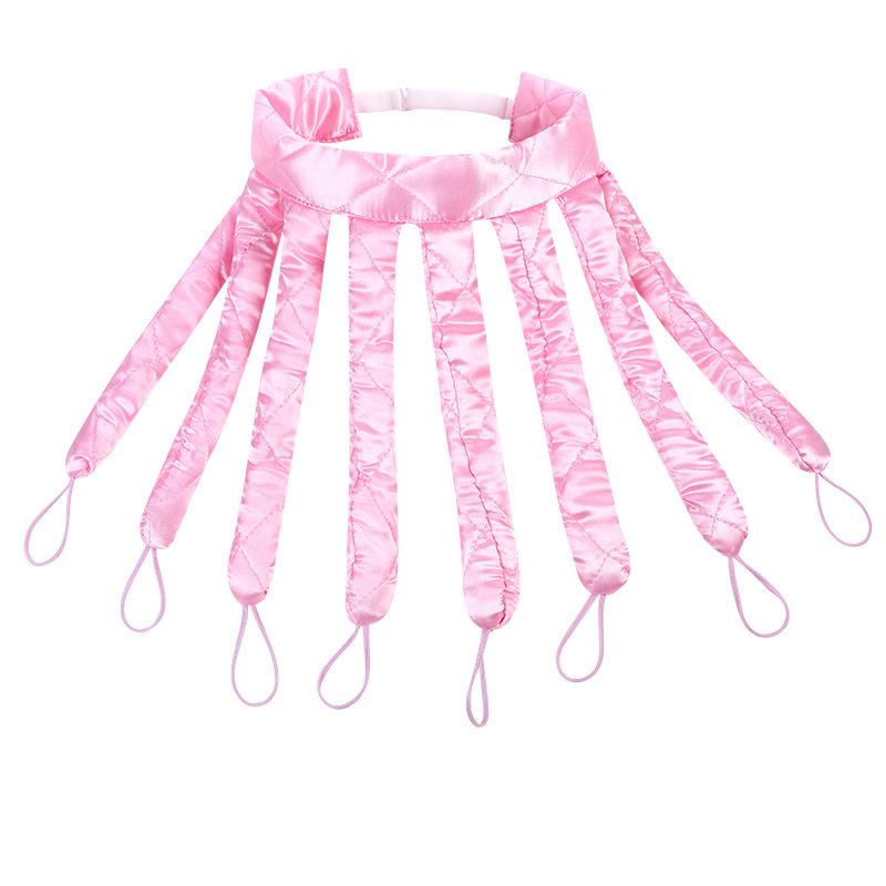 

Щипцы для завивки волос Осьминог, щипцы для завивки волос, без нагрева, губка для сна, утюжок для завивки локонов без нагрева, аксессуары для красоты розовый