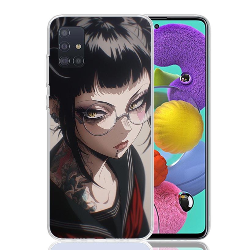 Himiko Toga My Hero Fashion Phone Case For Samsung Galaxy A52 A32 A22 A12 A02S A50S A30S A51 A31 AA71 Note 20 Ultra 10 S10 Plus