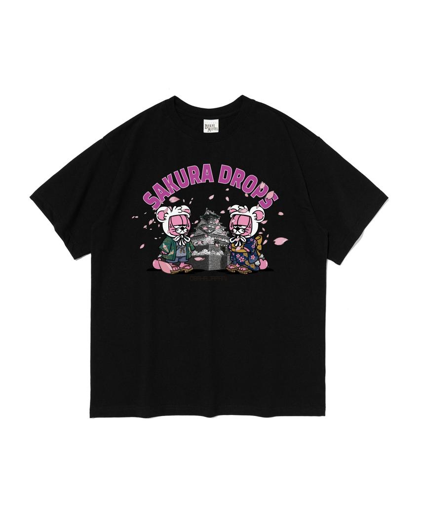 BERNI Osaka Sakura Edition Short Sleeve T-Shirt (Black)