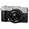 Olympus PEN E-P7 14-42mm EZ Lens Kit Zilver (ED 14-42mm F3.5-5.6 EZ)