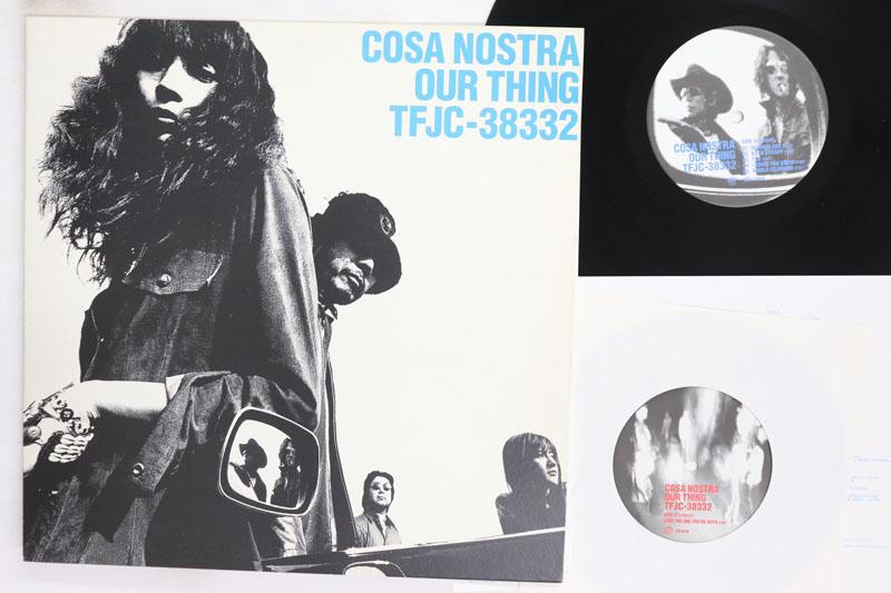 

LP Record COSA NOSTRA Our Thing TFJC383323 TOYS FACTORY 1998 Japan Japanese PopRock Used