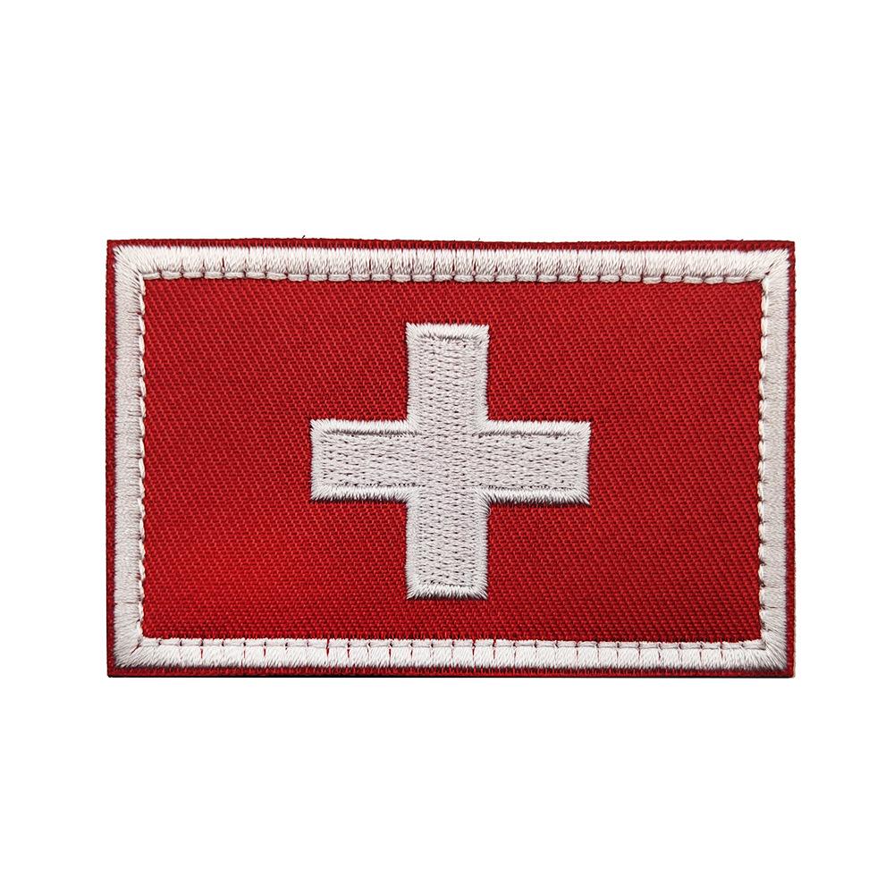 European Emblem Velcro Patch - Embroidered Cloth for Western & Eastern Europe (UK, France, Germany, etc.)