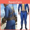 Pohodlný Spandex Fallout 4 Přeživší Cosplay Pro Nate Vault 111 Kombinéza Pro Dospělé