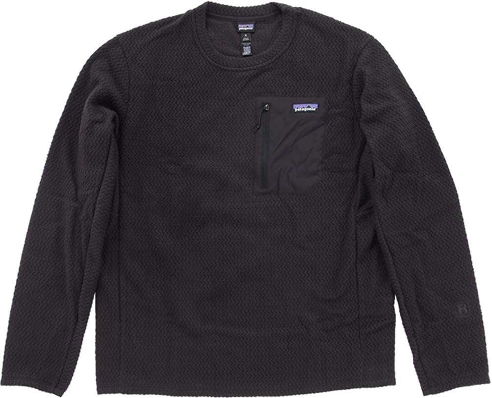 R1 AIR CREW 40236 [Patagonia] Мужская (JP, Алфавит, S, Черный) [Использовал] чёрный