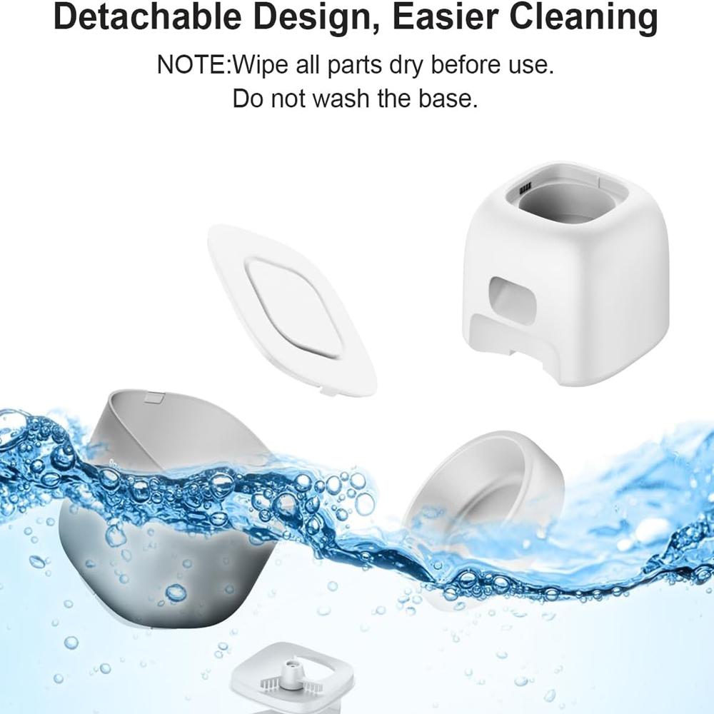 3L Pet Feeder Timing Smart Automatic Dog Feeder For Cat Dogs Button Dry Food Dispenser Voice Recorde Stainless Steel Bowl