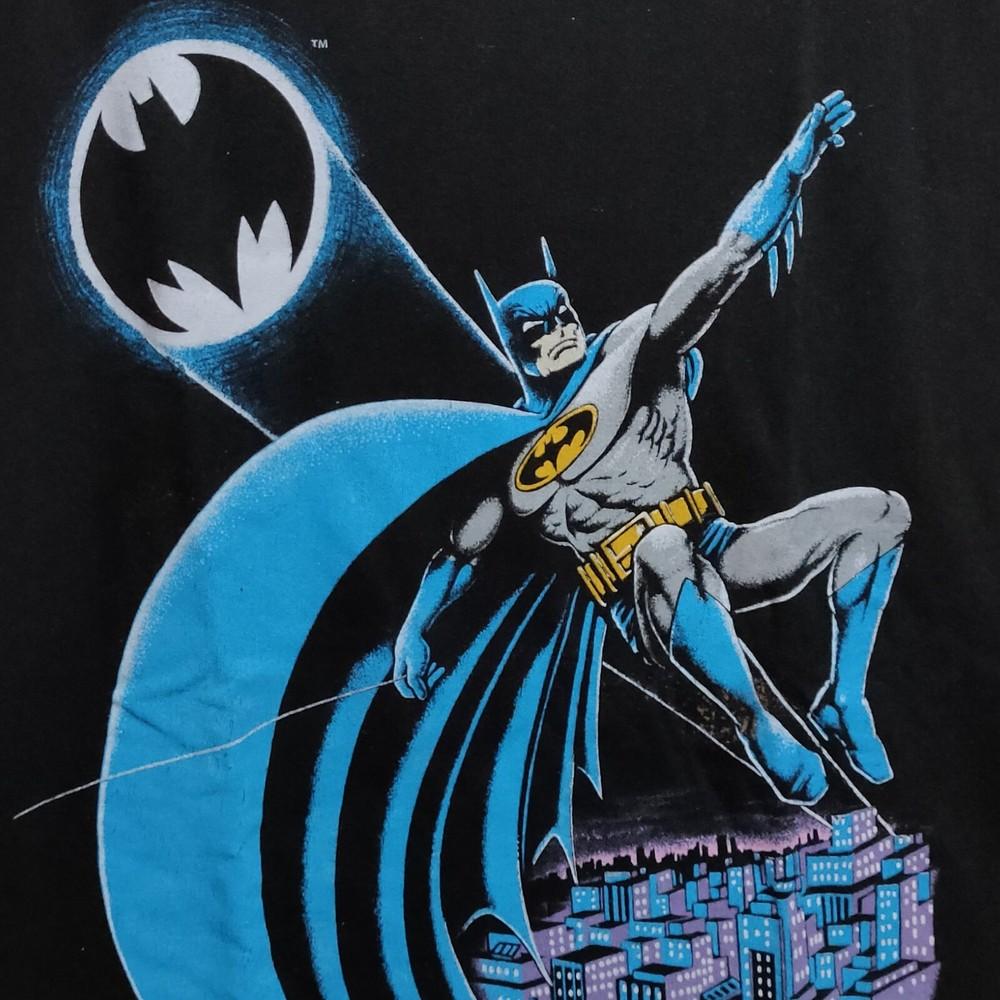 Винтажная футболка DC Comics Бэтмен 80-х, 1988 г., черная, унисекс S