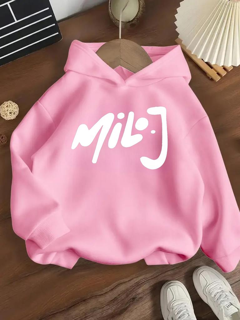 Hooded Sweatshirt Spring And Autumn New Style Boys And Girls Hoodie Cartoon Print Big Children