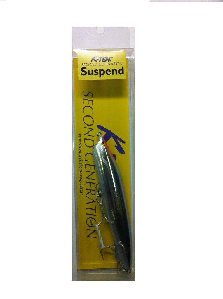 TackleHouse Minnow Second Generation K2R SP 112mm 20g Silver Pearl Rainbow K2R112SP K-TEN #107