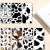 IK20 Cartoon Art Cow Transparent Phone Case for Motorola Moto Edge 20 30 40 50 S30 Fusion Ultra Pro Neo Lite + G200 G23