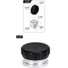 2" 50.8mm Black Aluminium Alloy Weld On Filler Neck And Cap Oil Fuel Water Tank
