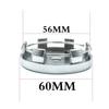 4×60MM Umbrella Corporation Logo Emblem Wheel Center Hub CapsAccessories For Toyota Nissan Peugeot Ford Cadillac Lexus Renault Mazda Suzuki Etc.