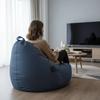 Stain-resistant Bean Bag Chair Sofa Cover with Handle and Pocket Puff Couch Cover  Adults