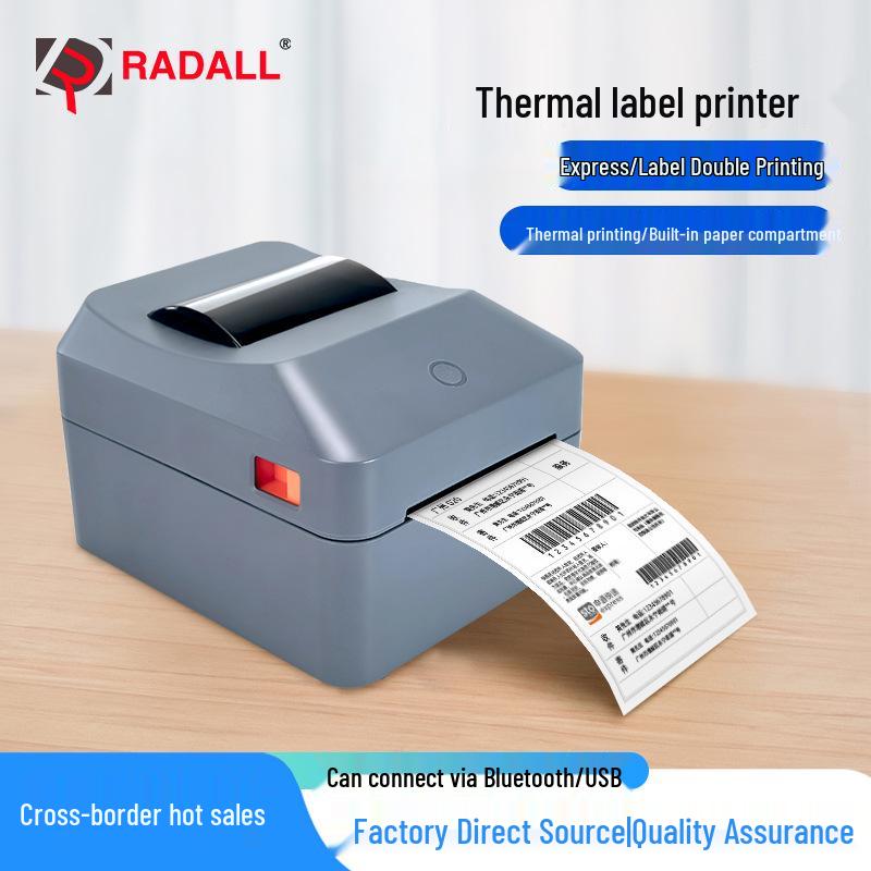 Cross-border Bluetooth Thermal Label & Barcode Printer USB Thermal Printer