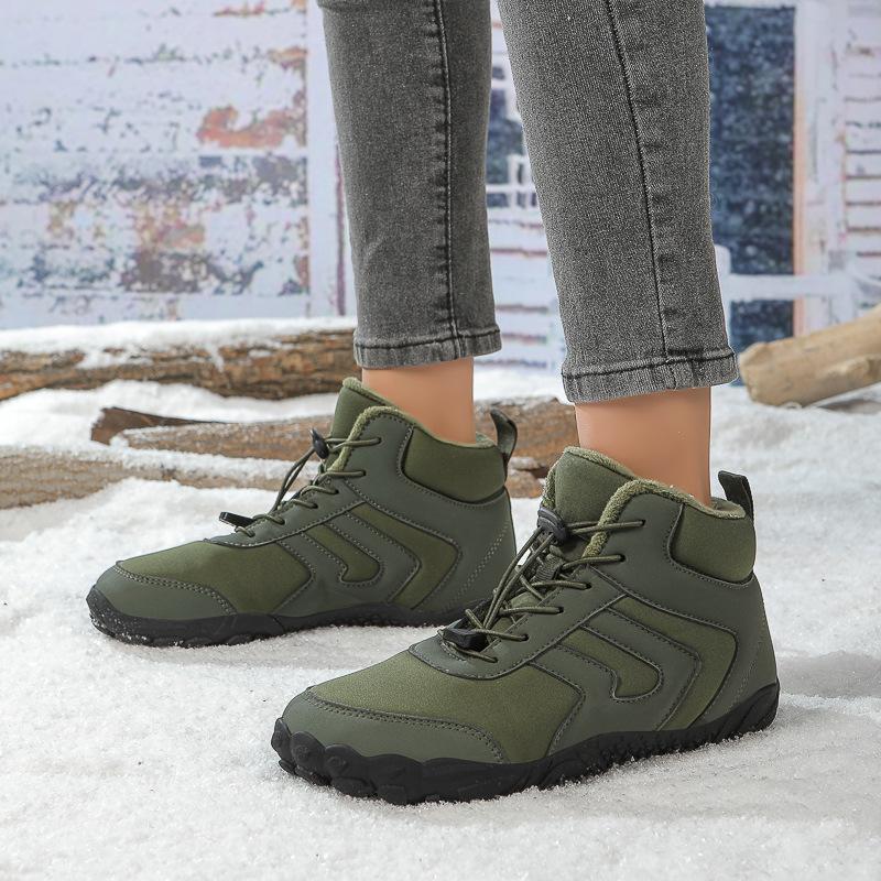 

Snow boots couple comfortable warm casual cotton shoes velvet thick cotton boots 46