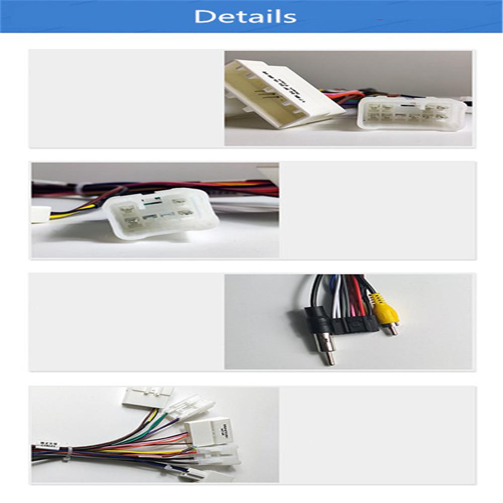 Car 16Pin Stereo Wiring Harness Connector Adapter For Toyota All Model 2004-Now