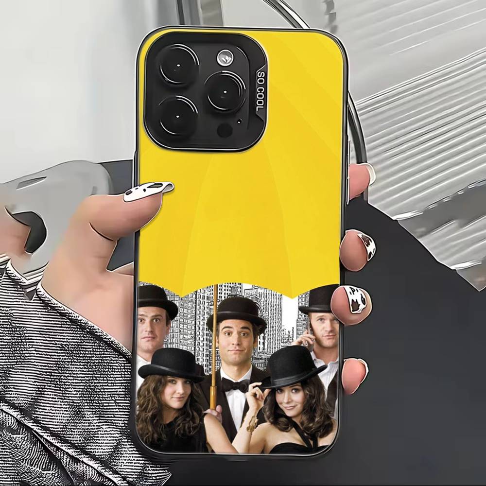 H-How I Met Your Mother Himym Phone Case For iPhone 17,16,15,14,13,12,11 Plus,Pro Max,XS,Colorful Silver Black Cover