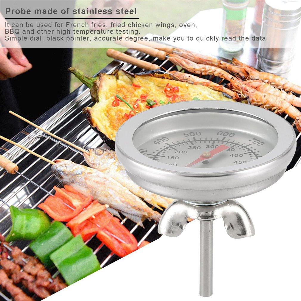 50-500C Stainless Steel BBQ Barbecue Smoker Grill Thermometer Temperature Gauge Oven Thermometer Dropshipping Wholesale Hot