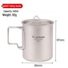 Portable Titanium Camping Mug