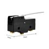 BM-1701 Micro Switch Silver Contacts 250V 15A Momentary Limit Switch Plastic Housing Great Conductivity Snap Action Switch