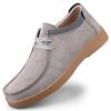 Cross Genuine Leather Men's Loafers - Retro, Soft Sole, Breathable, Trendy, Versatile Casual Shoes (Available in Sizes 45-47)