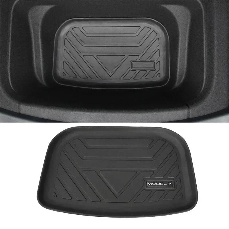 Upgrade Cargo Liner Set For Tesla Model Y 2020-2025 All-Weather Trunk Mats Set Carpet Protect Frunk Front/Lower Boot Liners