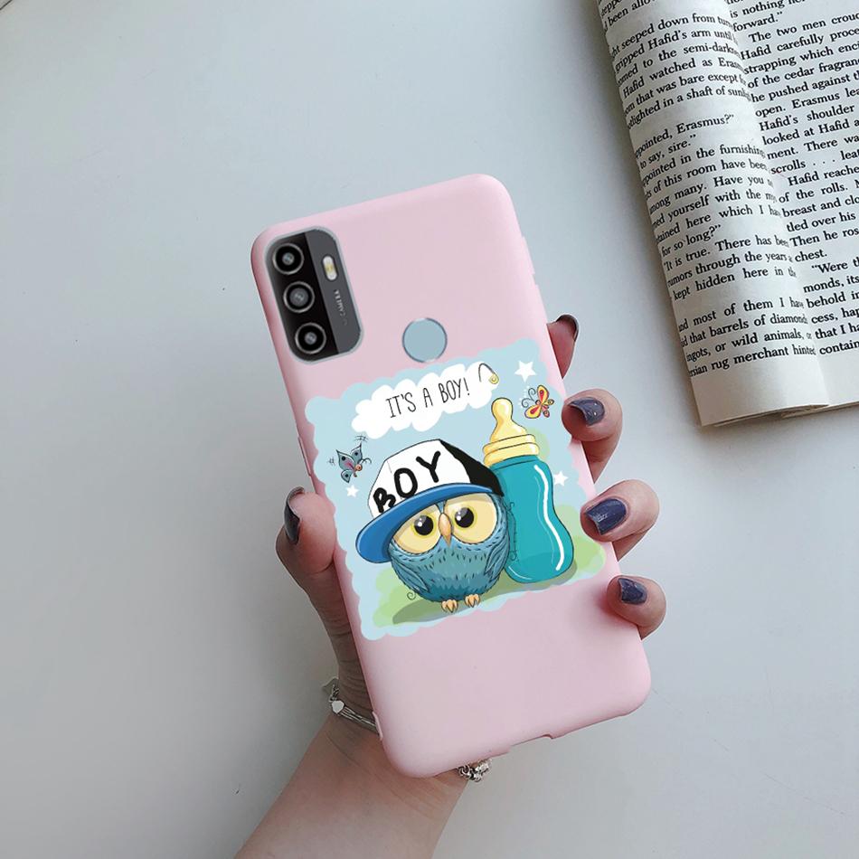 For OPPO A53S 2020 Case Cartoon Coque Heart Painted Silicone Phone Back Cover For oppo a53s A 53s A53 s oppoa53 2020 Shell Case