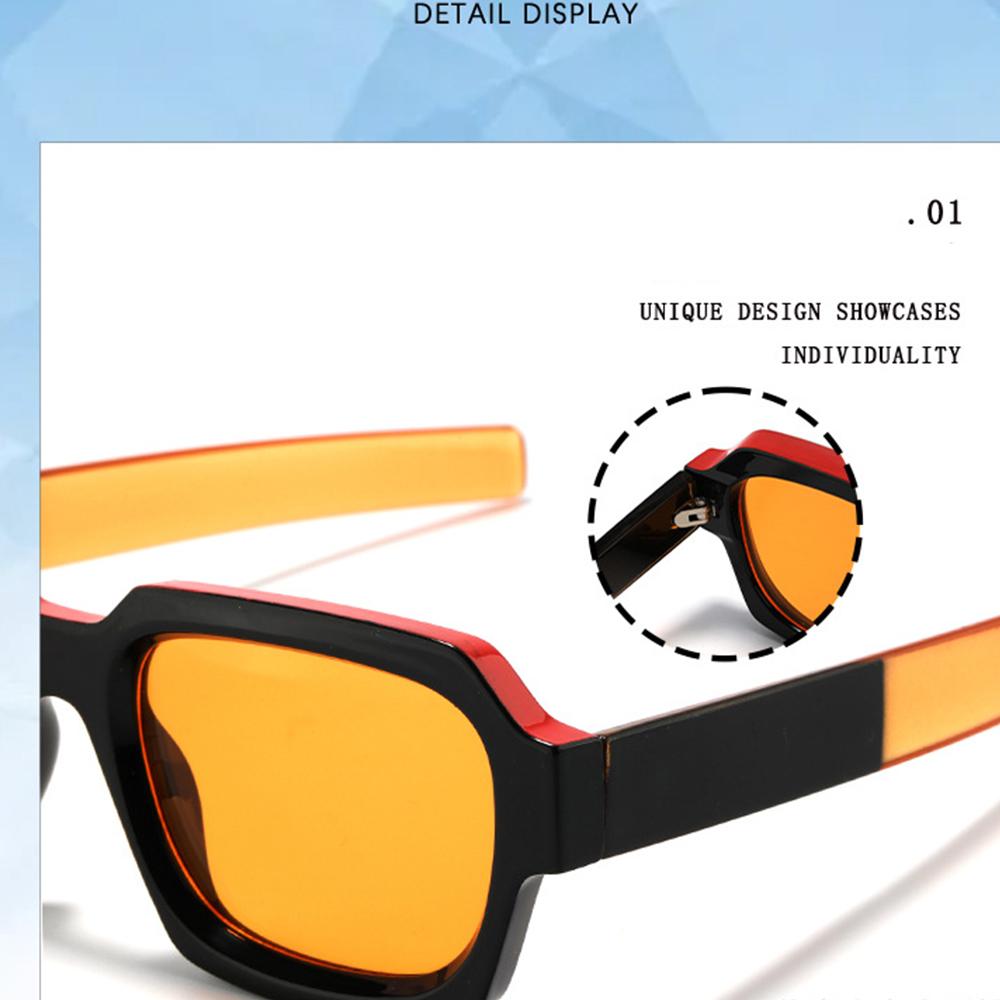 Colorful Lens Sunglasses Comfortable Men Women Sunglasses Retro Sunglasses Modern For Outings Party Gatherings Outdoor Sports