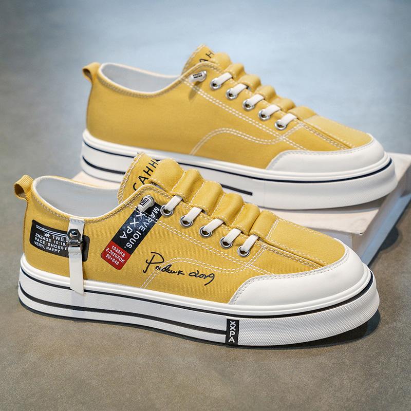 New Men's Classic Four Seasons Fashion Low Top Skateboarding Shoes Comfortable Soft Sole Sneakers