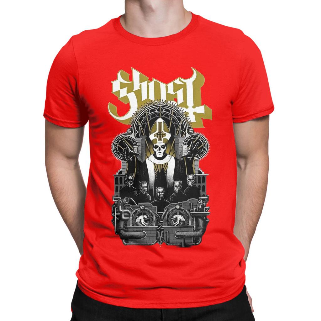 Ghost Rock 2025 Tour New Arrival T Shirt for Men Women  Pure Cotton  Tee Shirt Clothing