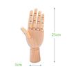 Revteds Wooden Drawing Hand Mannequin Torso Left (Female Hand)