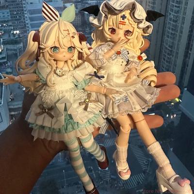 SugaryGirls Echte BJD Bewegliche Puppe Blind Box Trendiges Weibliches Spielzeug Figur Ornament Sammlerstück