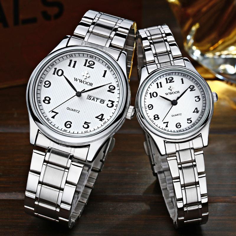 Wwoor Men'S Watch Non-Mechanical Watch Retro Middle-Aged And Elderly Waterproof, Men'S Watch, Watch