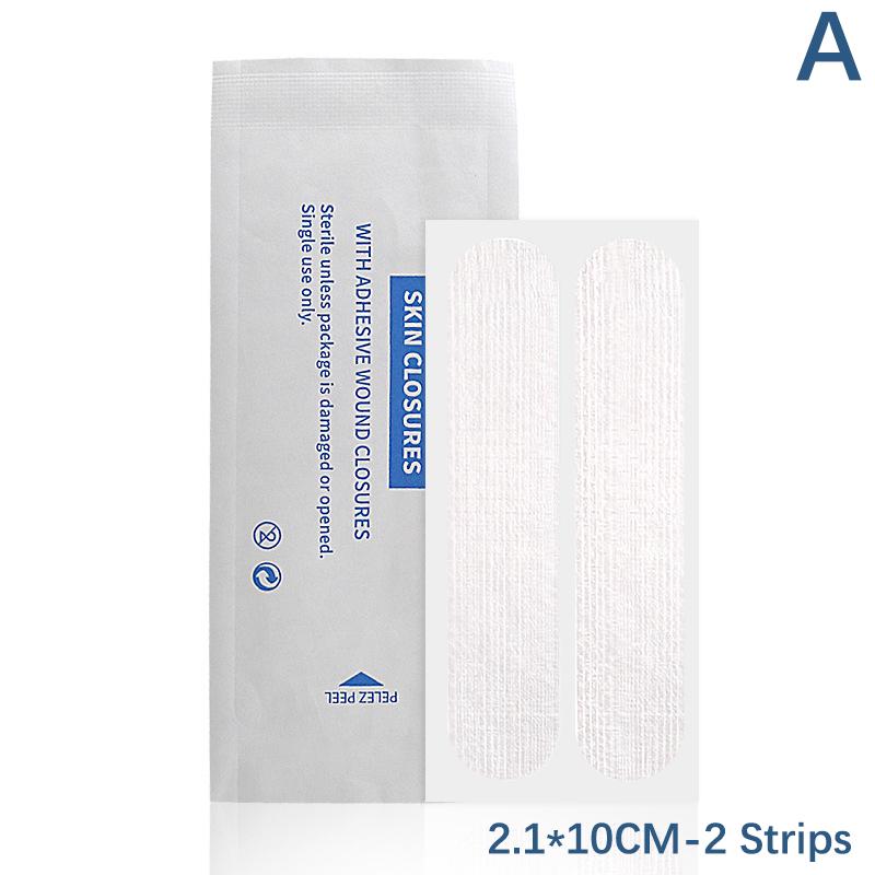 2/3/5 Strips 10cm Adhesive Sterile Medical Bandage Strips Wound Closure Tapes Skin Repair First Aid Surgical Breathable Tape