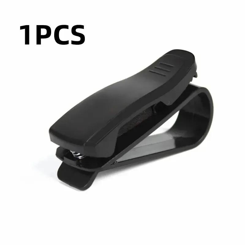 

ISGTDRM 2PCS Universal Car Auto Sun Visor Glasses Box Sunglasses Clip Card Ticket Holder Fastener Eyeglasses Clips Accessories