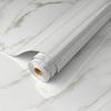 Self Adhesive Marble Grain Contact Paper Waterproof Oil Proof Stain Resistant Easy Clean for Kitchen Countertop Bathroom Renovation