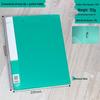 A4 Multi-color Thick Double Clip Document Holder for Office