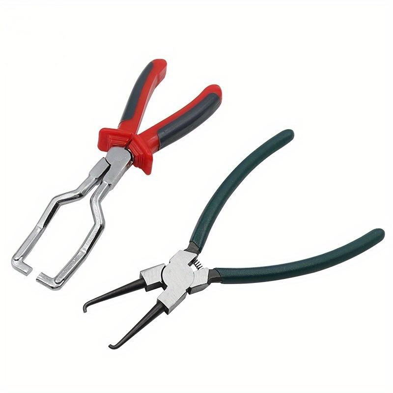 

Durable Joint Clamping Pliers for Easy Fuel Filter and Hose Pipe Removal - Carbon Steel Auto Tools 2pcs/set