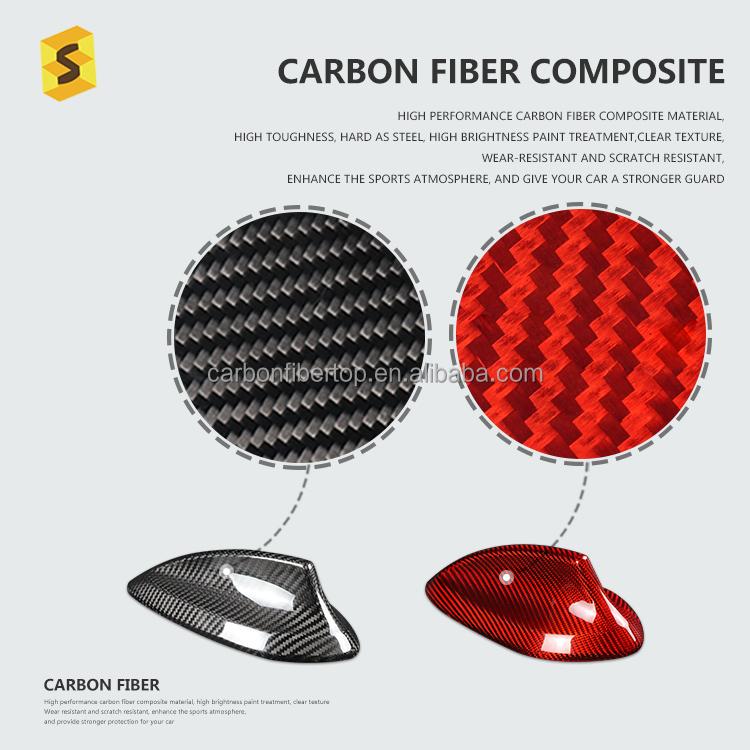 ES F30 Hot Sell Exterior Carbon Fiber Decoration Car Accessories Carbon Fiber Radio Antenna Fit for BMW