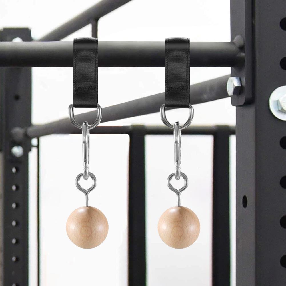 Arm Muscle Strength Exerciser Wooden Fitness Climbing Grips Trainer Rock Climbing Bouldering Training Tool