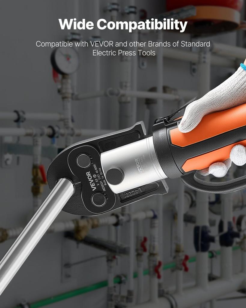 V22 Pressing Jaw 22mm Press Jaw Suitable for V-Type Stainless Steel Pipes