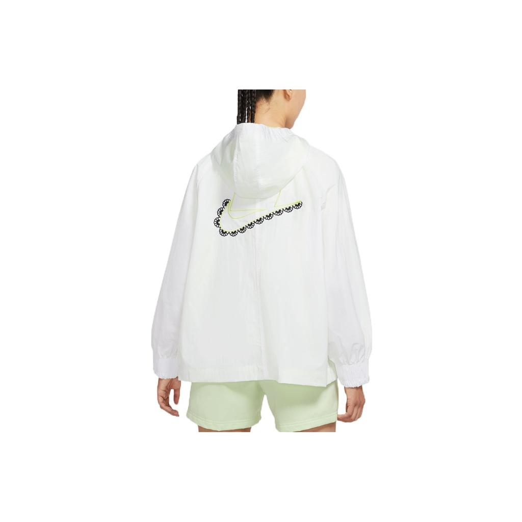Nike Sportswear Nsw Casual Loose Woven Hooded Jacket Women jackets White DD4532-100