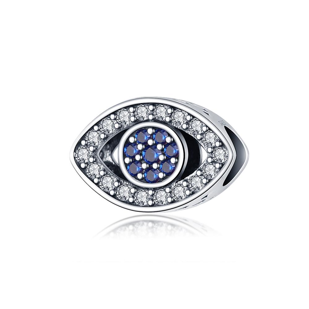 Copper Colors Devil'S Eye Lucky Eye Charms Beads Fit Original Bracelet Diy Fine Jewelry Gift For Women