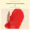 Silicone Meridian Massage Brush: Soft Universal Glove for Full-Body and Essential Oil Use