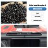  Central Control Panel Phone Holder Organizer Storage Box Container For Jeep Wrangler JL JT Gladiator 2024 Up Stowing Tidying Accessories