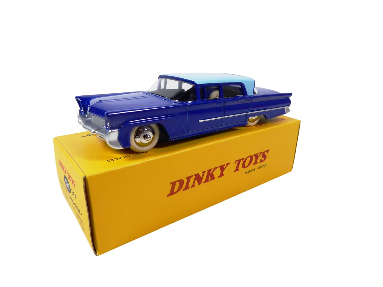 DINKY TOYS Dinky Lincoln Premier Синий Переиздание Литая Модель Автомобиля 1/43 синий