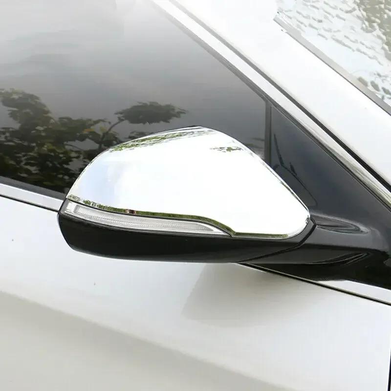 Für Hyundai Sonata 2015 2016 2017 2018 Auto Rückspiegel Tür Seitenspiegel Abdeckung Flügelkappe Außen Gehäuse Schale Verkleidung ABS Chrom