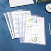 A4 Transparent Drawing Rod Report Folder