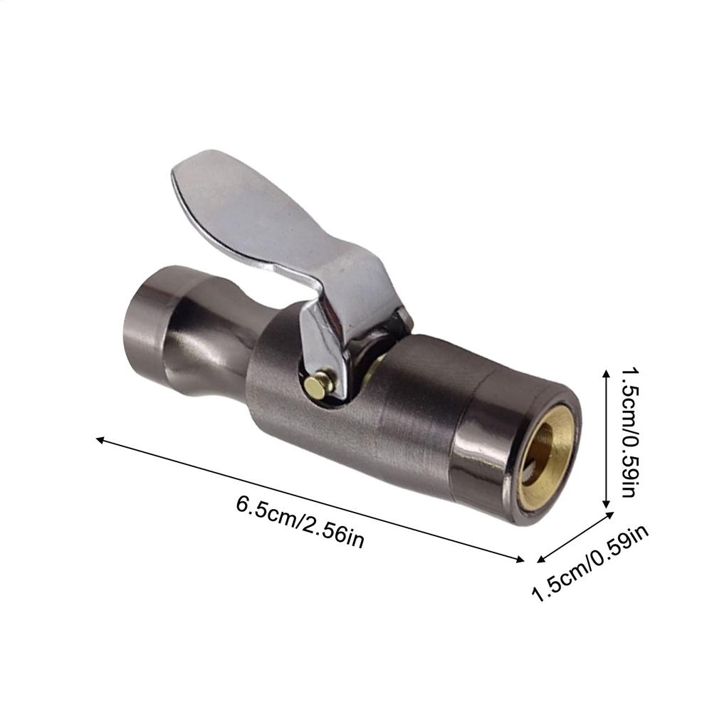 

Automotive Pressure Gauge Inflation Nozzle Self-locking Type Air Chuck Tire Pressure Gauge Inflation Clamp For Compressor Acces
