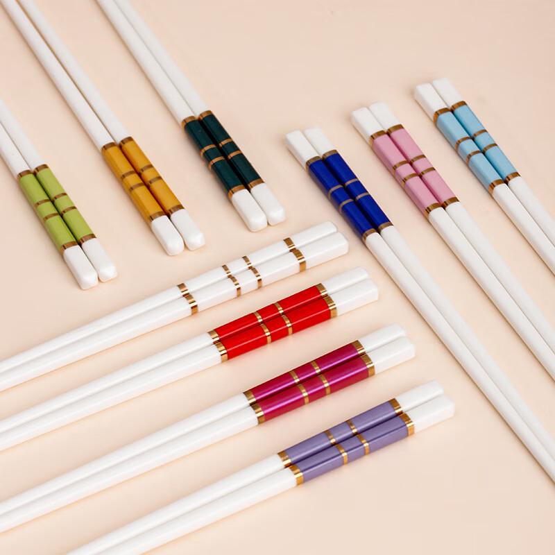 Zhishi Macaron Keramik Essstäbchen Geschenkset