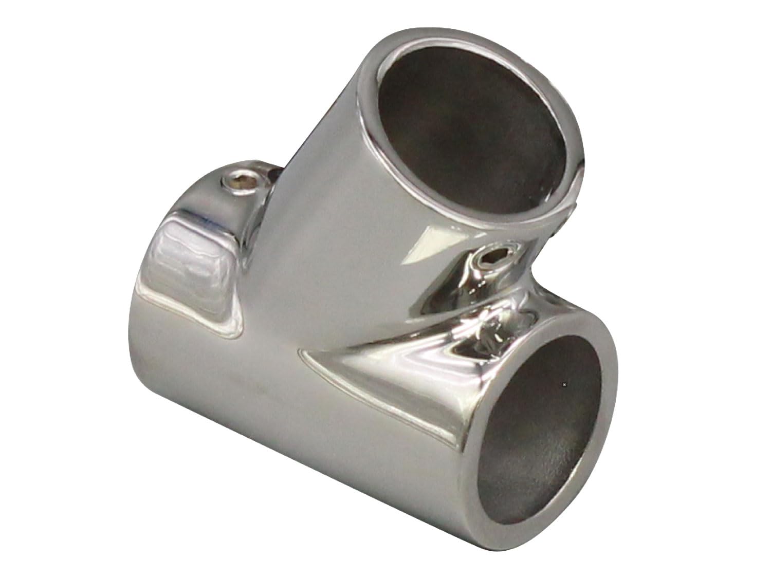 

BMO Japan 30E0106 Boat Rail Parts, Pipe Joint, T Shape, 60°, 0.9 inch (22 mm) 22Φ